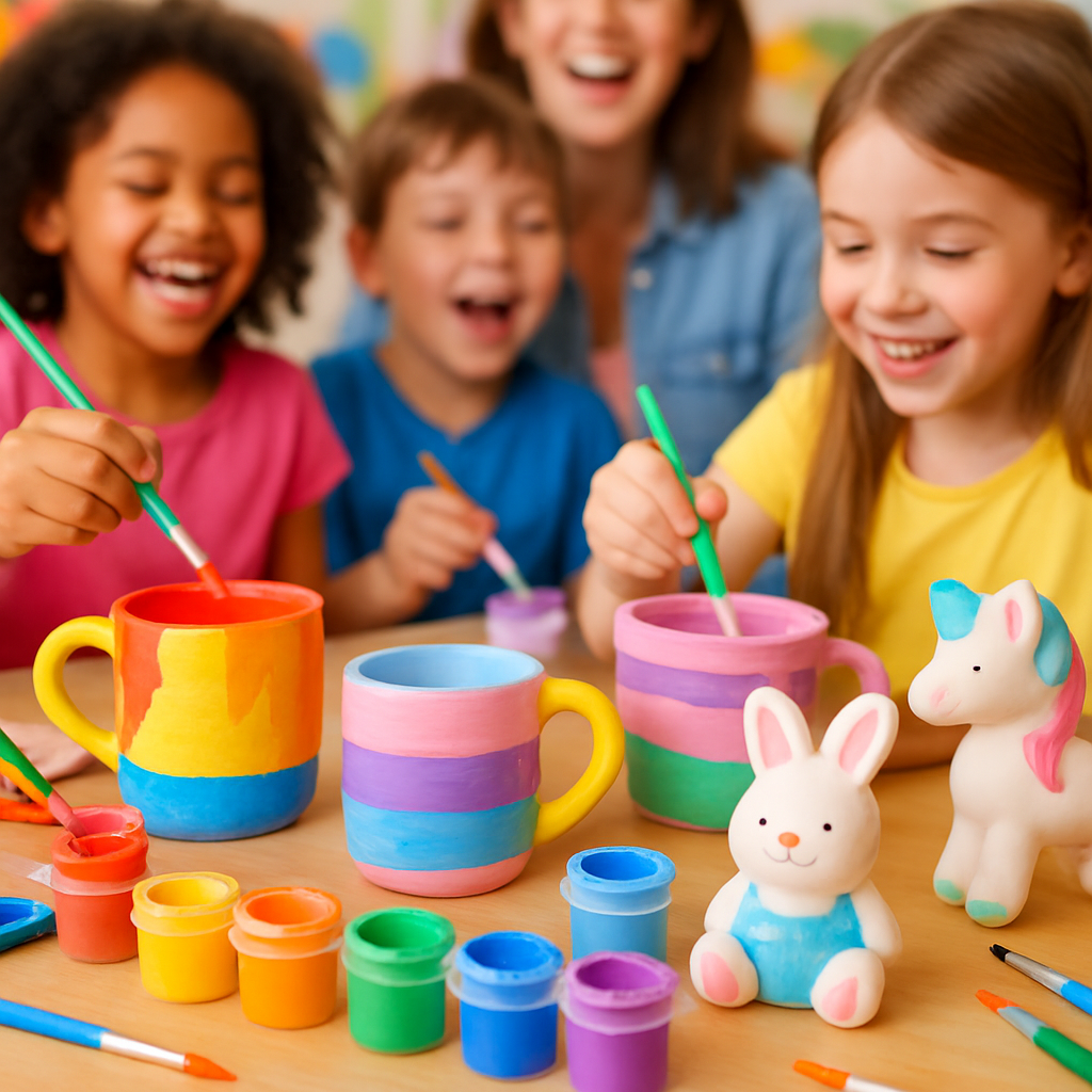 Painted pottery piece